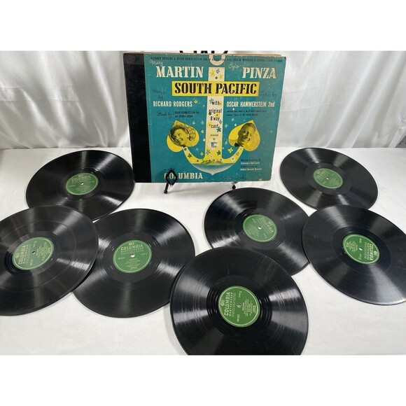 Mary Martin & Ezio Einza 78rpm Set Columbia #MM-850 